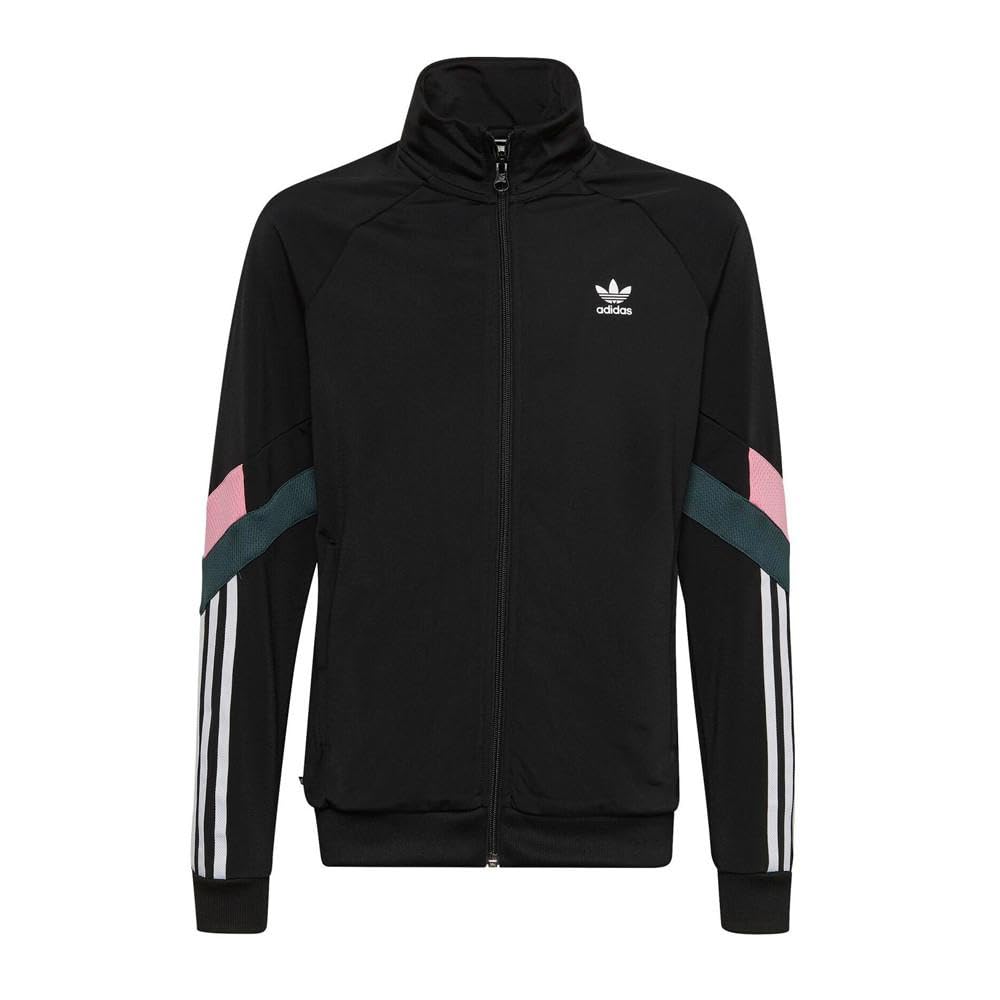 Adidas Track Top - Chaqueta para niño, color negro