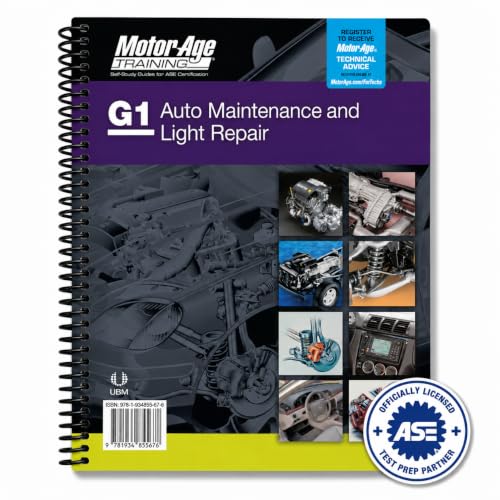 By Motor Age Staff ASE G1 Study Guide - Auto Maintenance and Light Repair (Motor Age Training) [Paperback]