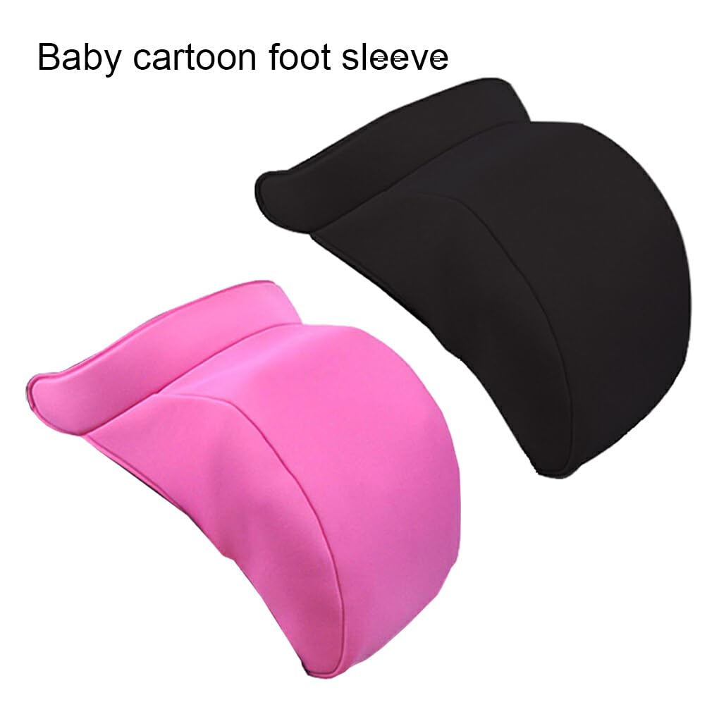 Toes Warm Cozy Toes per tutte le stagioni - Copertura del piede del passeggino affidabile e conveniente che garantisce la sicurezza della copertura del piede del passeggino, rosa rossa