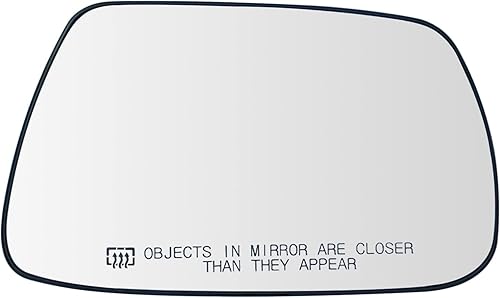 Espejo de repuesto con calefacción para el lado del pasajero derecho para Jeep Grand Cherokee 2005 2006 2007 2008 2009 2010 para Jeep Grand Cherokee