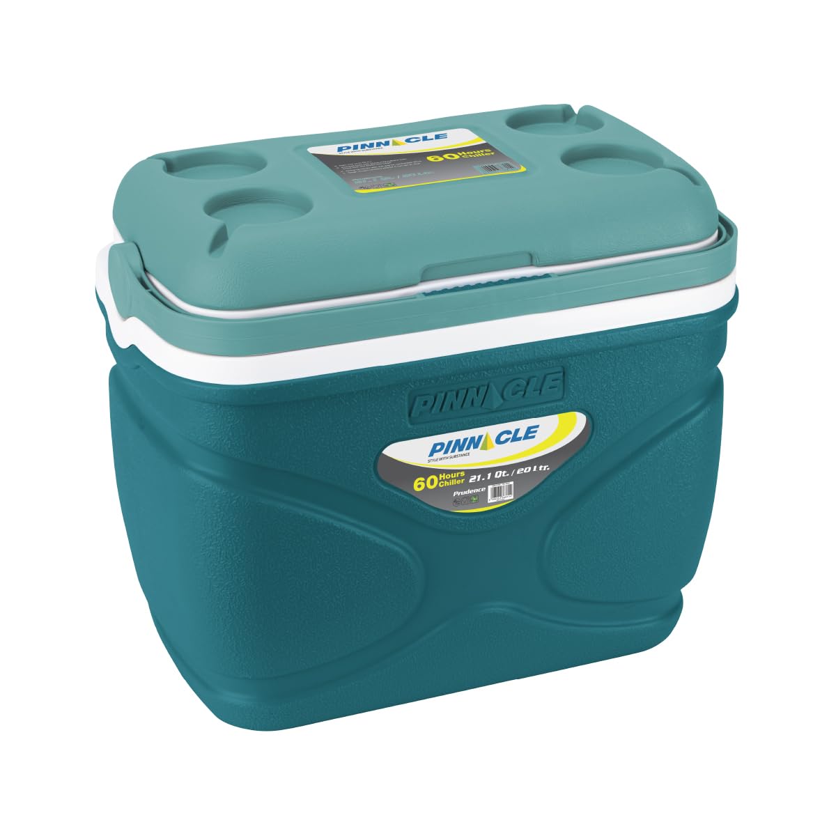 Pinnacle 20 Liter Insulated Cooler Box -Portable Camping/Picnic
