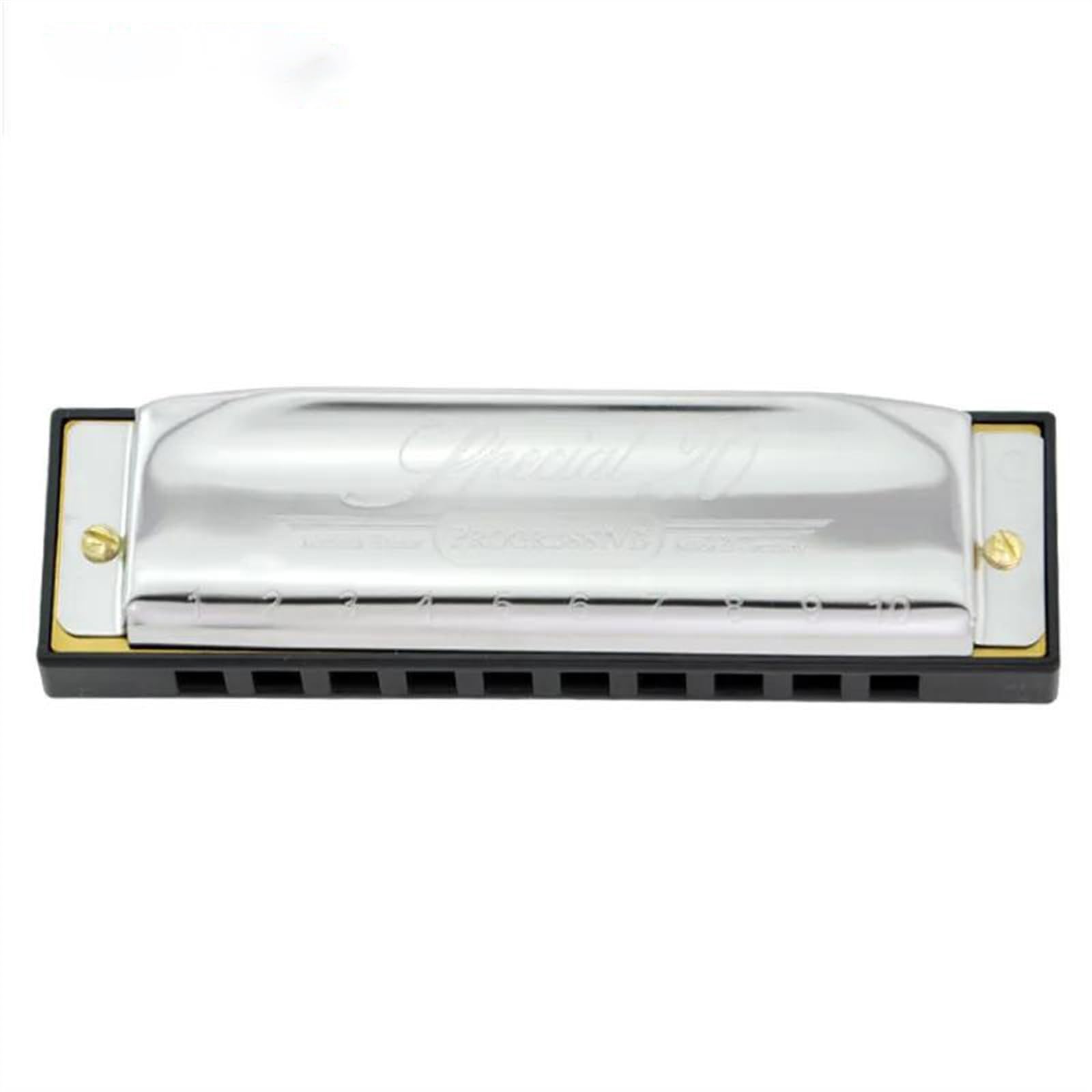 Standardowe Harmonijki 10-otworowa harmonijka diatoniczna Gaita Standard 10-otworowa harmonijka diatoniczna Blues Harp Perfect Design Harmonijka(F)