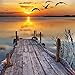 Produktbild sancuanyi DIY 5D Diamond Painting, Malen nach Zahlen Diamant, Bilder Diamant Painting Stickerei Set Kreuzstich Bilder für Home Wall Déco (Pier 35 * 35cm)