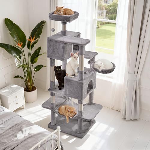 Árbol para Gatos Simple Deluxe 66 in Para Interior miniatura 2