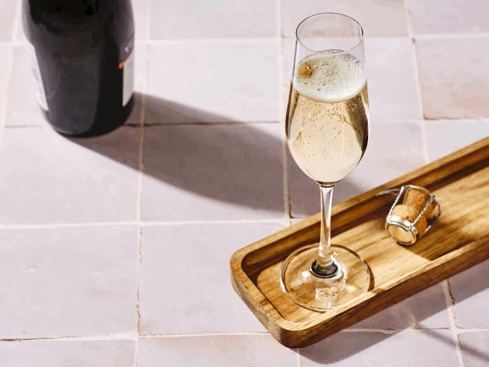 Bjorn Set de verres LAGOM 24 pièces – Service de verres en cristallin sans plomb, verres à eau, flûtes et verres à vin – Arts de la table élégants