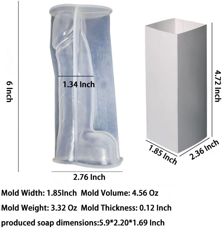 Miniatura 2 de Vrogadso Molde divertido para velas - 6 pulgadas