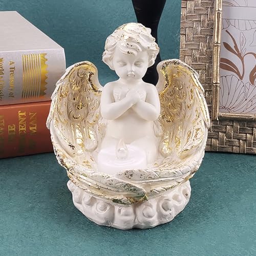 Bougeoir ailes d'ange pour centre de table de mariage et salon