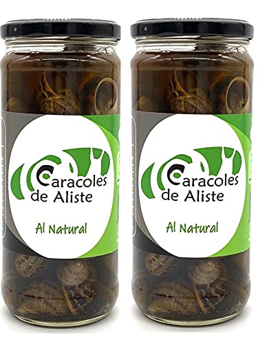 Caracoles cocidos al natural