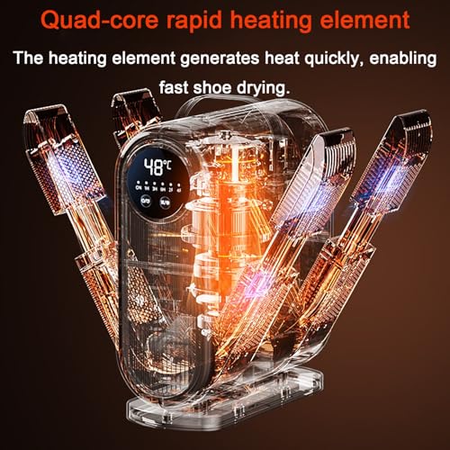 Secador de Zapatos Plegable con 2 Velocidades y Temporizador miniatura 2