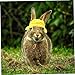 VICASKY 1pcs Guinea Pig Hat Adorable Yellow Pet Head Cover for Small Animals for Themed Parties Photoshoots and Holiday Celebrations Pet Costume Accessory