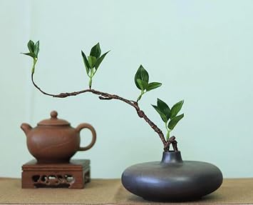 Japanese Style Ceramic Flower Vase Small Ikebana Flower Bud Vase Flower Arrangement Pottery Vases 48