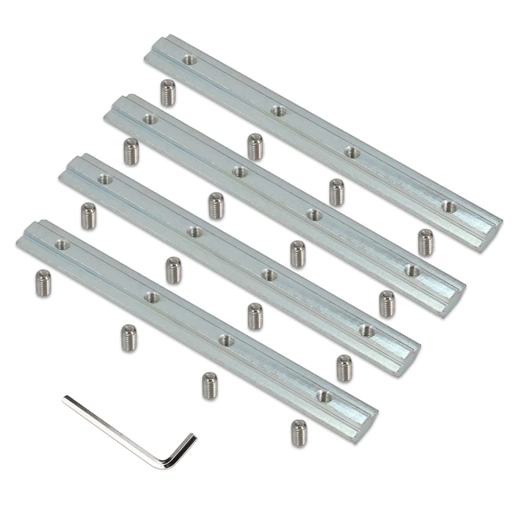 Yeebyee Straight Line Connector 7.1"Joint Bracket with M6 Screw for 0.31" Slot 4040 Series Aluminum Extrusion Profile - Image 2