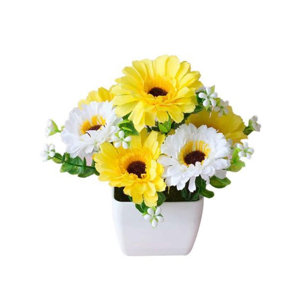 Fleurs artificielles de salon pour une décoration de jardin et maison apaisante