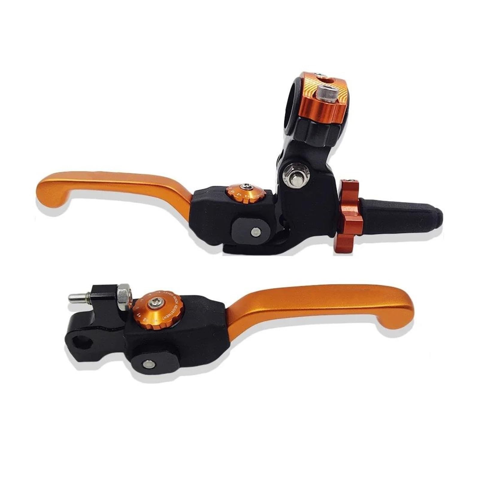 HONGSHIZI Handlebar Brake Clutch Lever Universal 22mm Diameter CNC Motorcycle Clutch Lever Brake Pump Hydraulic Master Cylinder Handle Brake Lever(12)