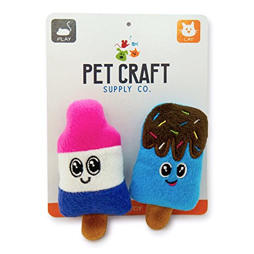 Pet Craft Supply Silly Snacks And Funny Food Crinkle Cuddling Catnip And Silvervine Interactive Cat Toys - Great For Indoor Cats And Kittens, All Breed Sizes #TOP3