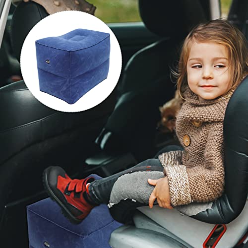 Travesseiro de descanso de pé de viagem inflável: descanso de pernas travesseiro de altura de cama a