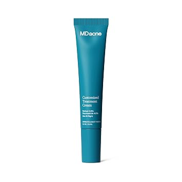 MDacne Retinol 0.5% and Niacinamide 4% Cream, Reduces Blemishes and Improves Skin Texture without Irritation