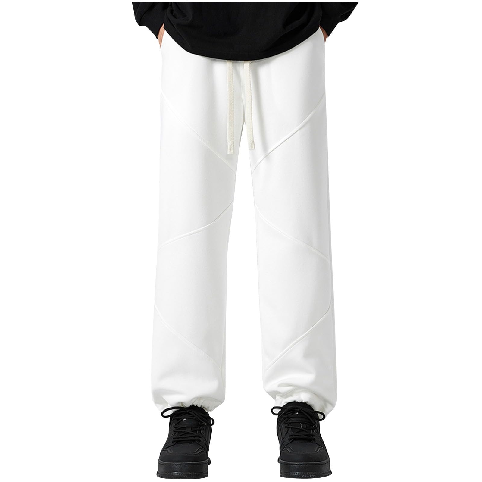 Pantalon de jogging en coton premium à taille élastique - 7