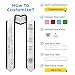 Custom First Generation Stole - Personalized Graduation Sash with Name Text Logo, Customized First Gen Grad Stoles for High School College Seniors Class of 2026, Congrats Grad Honor Gifts for Her Him