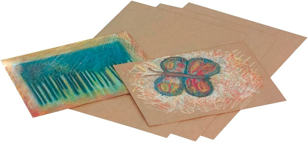 School Smart Kraft Paper Sheets, 60 lb, 12 x 18 Inches, Brown, Pack of 100 - 086642