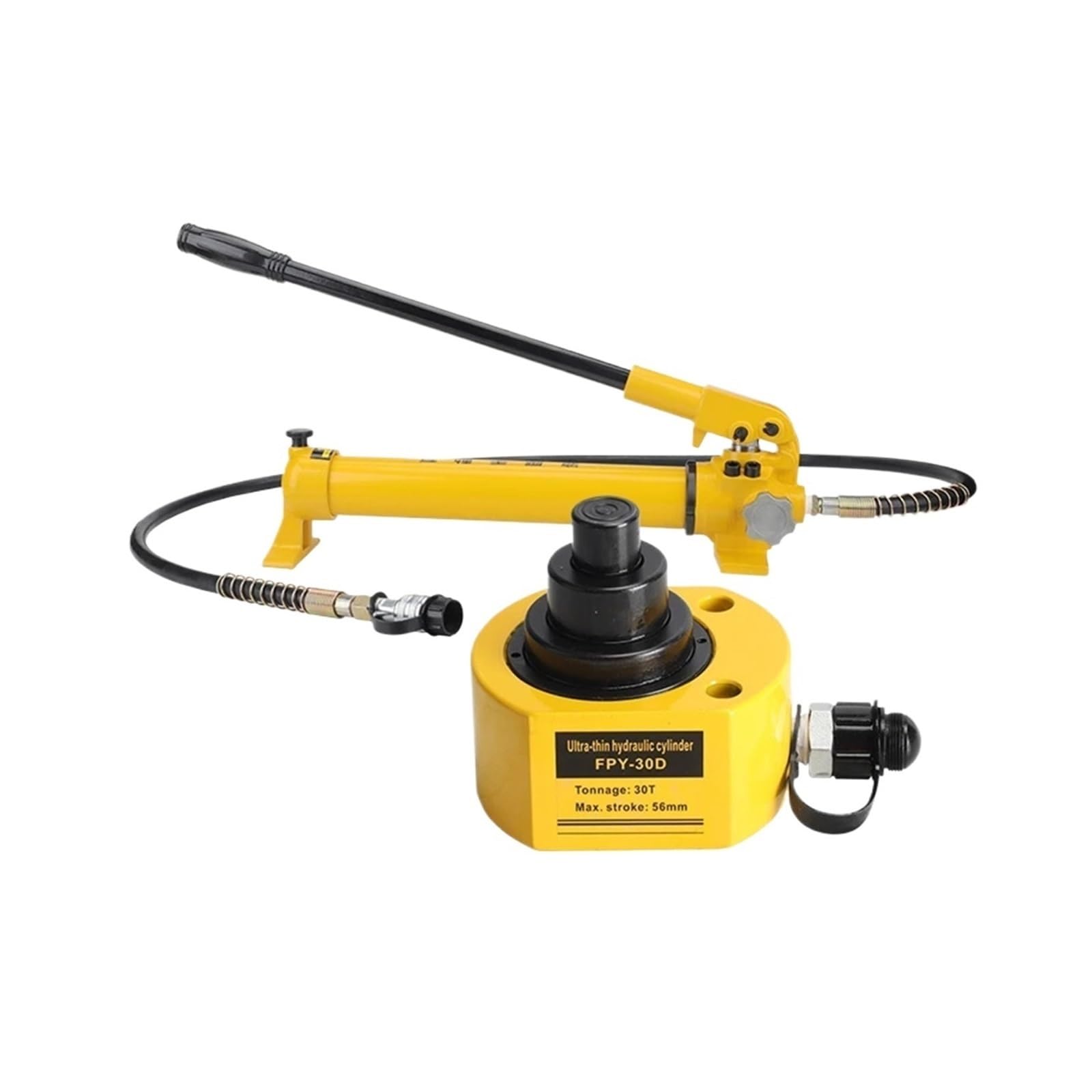 DUOCAI Hydraulic Ram Jack Multi-Section Stroke Multi-section hydraulic jack Hydraulic cylinder electric jack Separate DFPY-10T 20T30T50T100T(30T with CP-700)