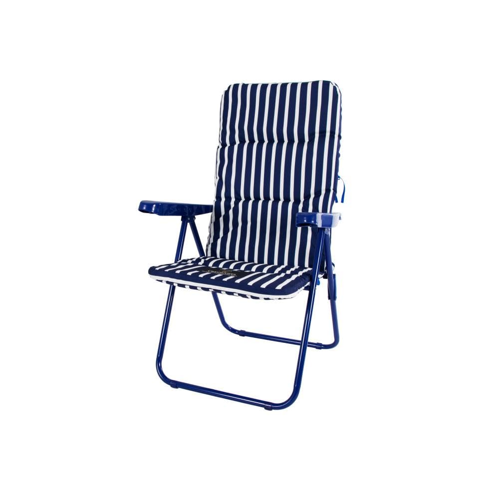 CREVICOSTA QUALITY MARK MARCAS DE CALIDAD - Omega 2403-NEW - Sillón Acolchado de Exterior Plegable y reclinable (Marinera)