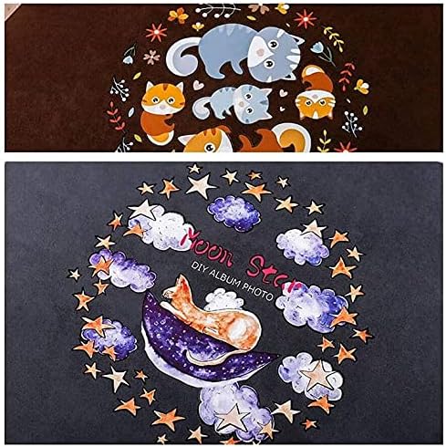 Thermal Transfer Photo Album, Paste Type DIY Photo Album, Suitable for Travel, Family, Couple, Wedding 32.5X33x2.5Cm (Color:A)