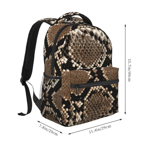 Sac à dos polyvalent léger serpentine pour utilisation quotidienne - 2