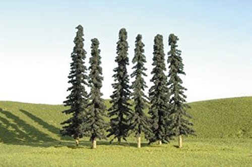 Arbres fruitiers Bachmann SceneScapes HO maquette train décor miniature
