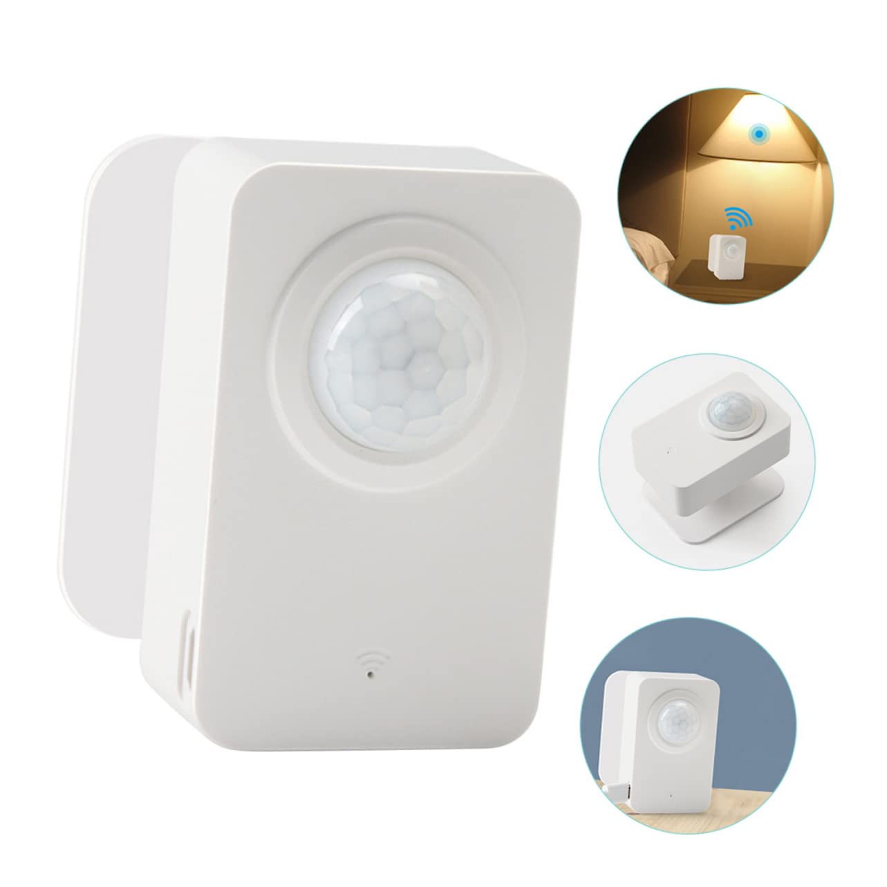 WLAN Pir Bewegungsmelder mit Bewegungserkennung für Zuhause und Küche Weiß