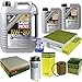 Produktbild Filter Set Inspektionspaket 7 Liter Liqui Moly Motoröl Special Tec F 5W-30 MANN-FILTER Innenraumfilter Kraftstofffilter Luftfilter Ölfilter