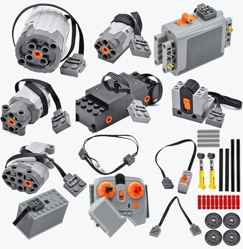 Cobers 32Pcs Power Function Motor Kit Compatible with Brand Technic-Parts