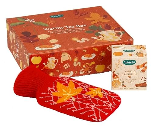 Neavita Cofanetto Warmy Tea Con Infuso Arancia E Cannella 7 Filtri E Boule Acqua Calda