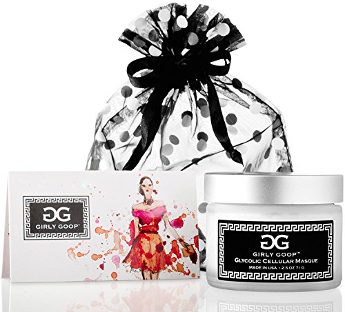 GIRLY GOOP Anti Aging Resurfacing Mask, Firm, Polish, Refine, Exfoliate, Fast Acting 2.5 Oz.