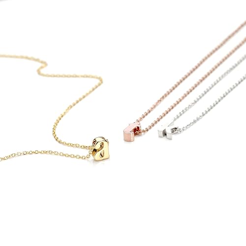 Personalized Initial Necklace Lowercase 