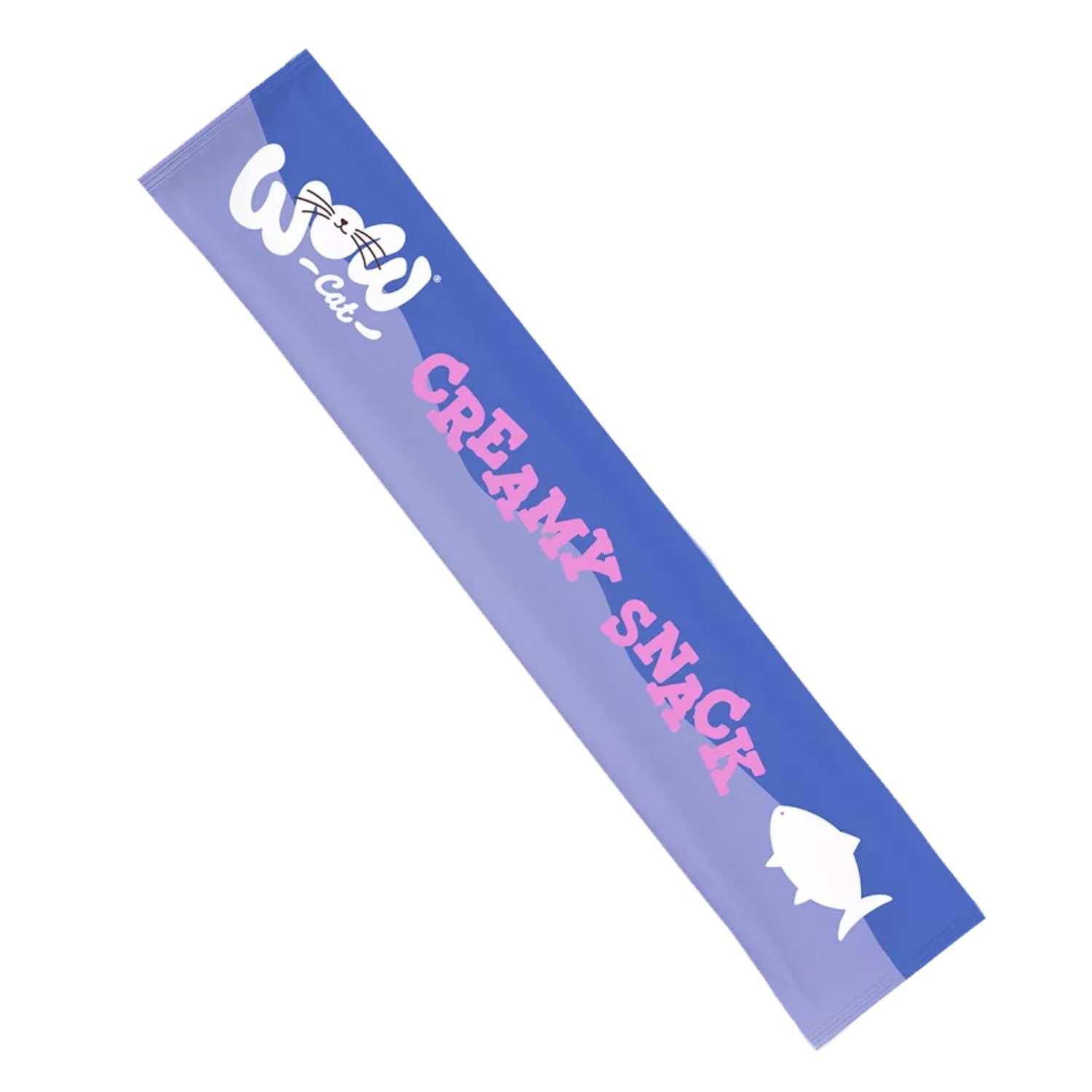 Wow Snacks | Friandises pour chat | Variété Creamy | Différentes saveurs | (11 x 5 x 15 g, saumon)