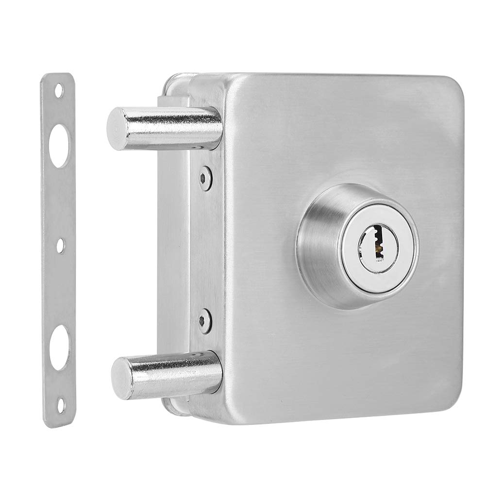 Serrure de porte en verre pour sécuriser les bureaux et salons contemporains