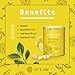 Its You® Immune Active Vitamin Drink mit Superfoods/ 300g Pulver, 30 Portionen mit Ginger-Lemon Geschmack/Nahrungsergänzung zur Unterstützung des Immunsystems mit wichtigen Vitaminen & Mineralstoffen