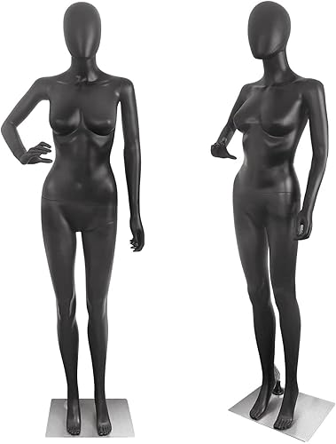 Miniatura 8 de Maniquí femenino de cuerpo completo forma maniquí torso vestido de costura modelo ajustable de 70 pulgadas forma de ropa soporte desmontable de