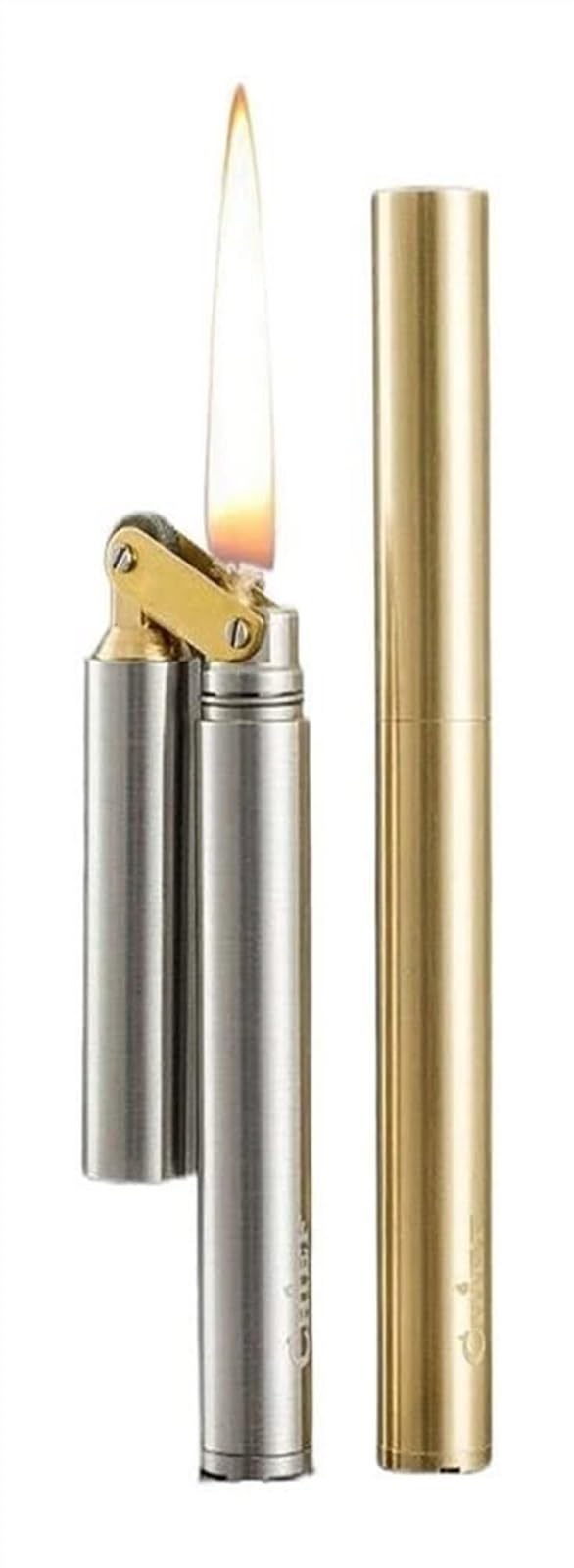 Briquet de camping en laiton pliable pour allumer votre barbecue