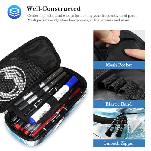Sac à dos baleine grand volume contre le mal de dos ensemble cartable ado avec trousse - 5