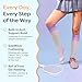ZenToes Compression Socks for Women & Men, Gradual 15-20mmHg Compression Socks Men With Ball of Foot Cushion, Breathable Cotton Blend for All Day Comfort, Lilac, Medium, Regular