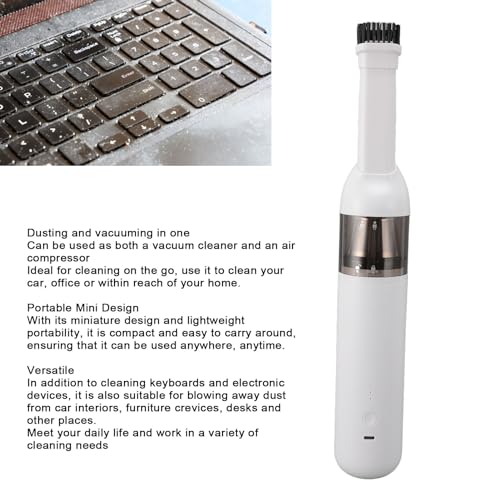 Air comprimé duster électrique 5KPa portable blanc pour ordinateur - 6