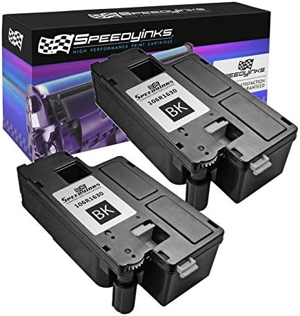 Speedy Inks Compatible Toner Cartridge Replacement for Xerox 106R01630 (Black, 2-Pack)
