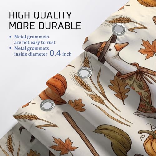 Rideau de douche rustique en polyester orange avec tapis de bain - 6