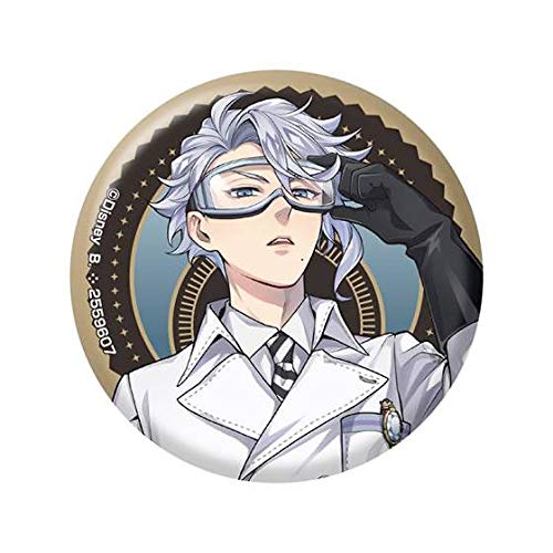 【アズール・アーシェングロット】 ディズニー ツイステッドワンダーランド カプセル缶バッジコレクション Vol.6