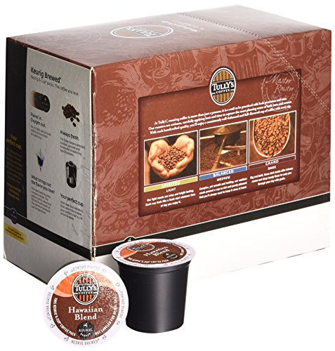 48 Count - Tully's Coffee Hawaiian Blend Coffee K Cup For Keurig Brewers #TOP1