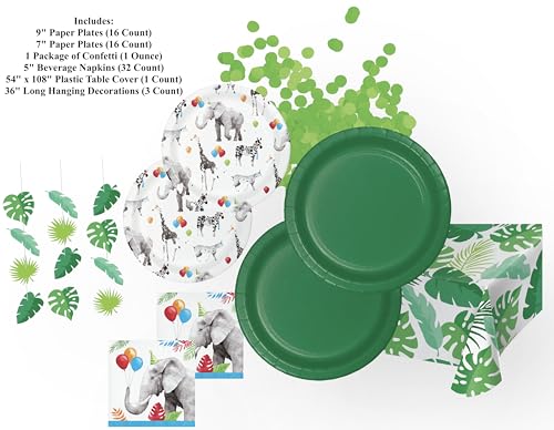 Service de table animaux de fête pour simplifier la décoration de votre buffet