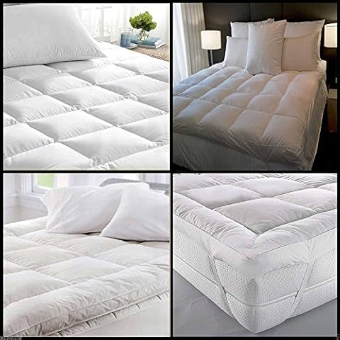 Extra Thick Double Mattress Topper 5cm Cover