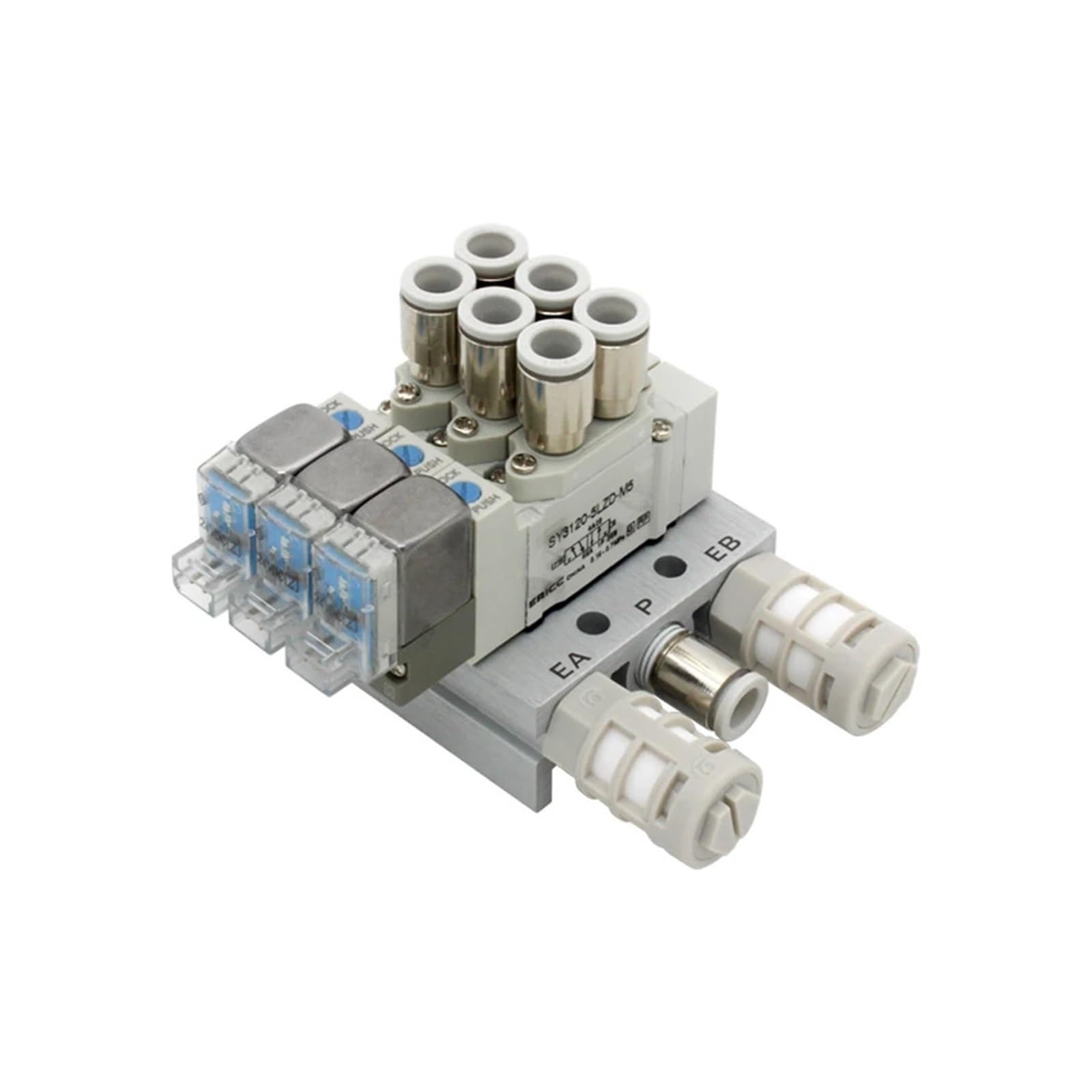 Électrovanne SY3120 distributeur pneumatique 4mm M5 pour cylindre